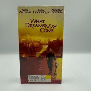 What Dreams May Come VHS 1998 Movie Drama Robin Williams Sealed